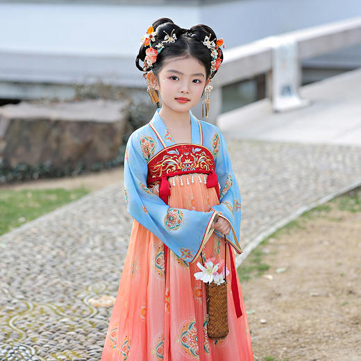 【团购】【苏城纪】汉服女童襦裙沐瑶 商品图7