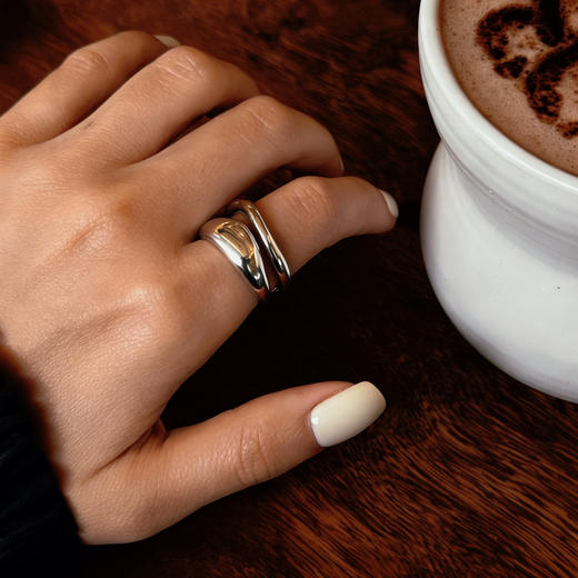 【春夏新款】alodia.co 品牌直发 流体系列项链耳环戒指手链 小众高级简约百搭长期主义 商品图7