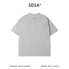 SDSA男装2026新款高贵轻奢韩系简约纯色小标设计短袖T恤百搭上衣 商品缩略图1