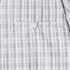 SDSA男装2026新款高贵轻奢格纹爱心刺绣长袖衬衫宽松翻领休闲上衣 商品缩略图3