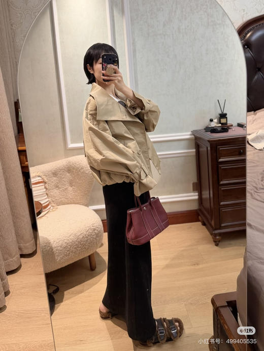 新款迷你花园包 -波尔多红 商品图3