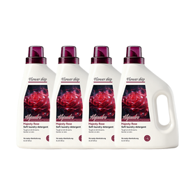 Flower ship花卉诗玫瑰陛下精油洗衣液2L*4瓶