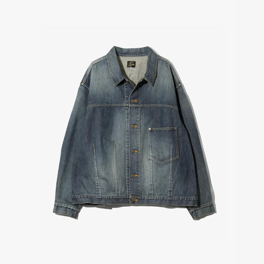 Needles Darts Bottom Jean - 12oz Denim 水洗做旧加工牛仔夹克 商品图0