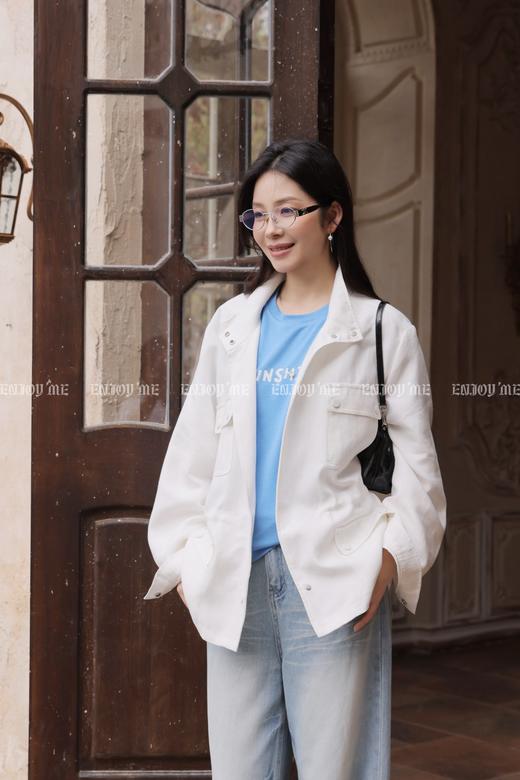 【门店同款】ENJOY夏季收腰工装立领外套 170748134 商品图1