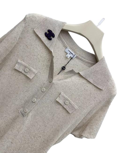 女款针织短袖上衣zh025 商品图2