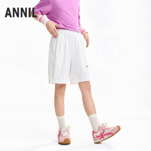 男女童梭织中裤夏季新款安奈儿童装EM626813 商品图1