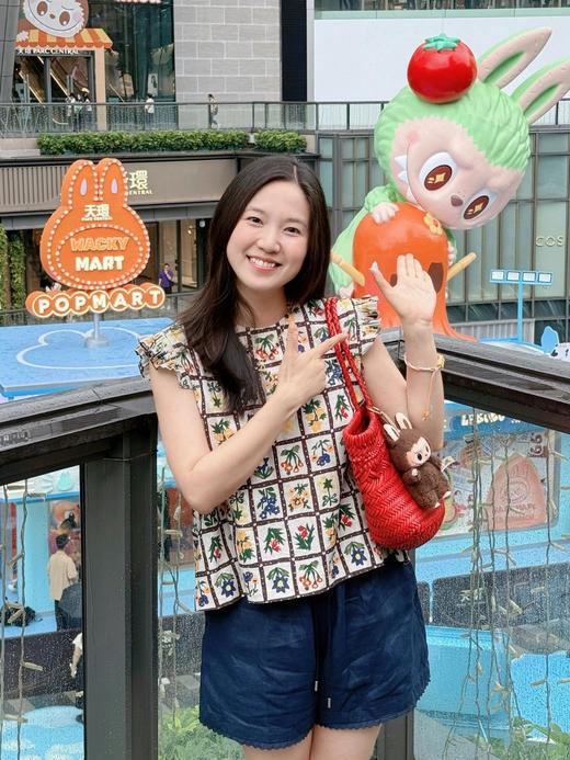 日系4/5*R艺术印花棉麻小飞袖宽松廓形连衣裙&上衣 商品图9