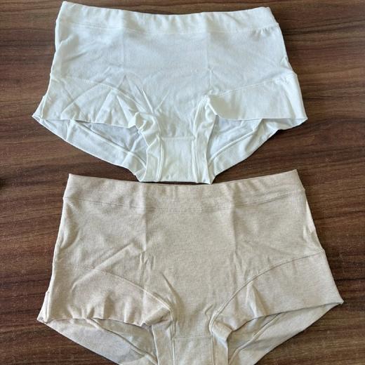 有机棉系列  女士平角裤（中腰） 商品图1