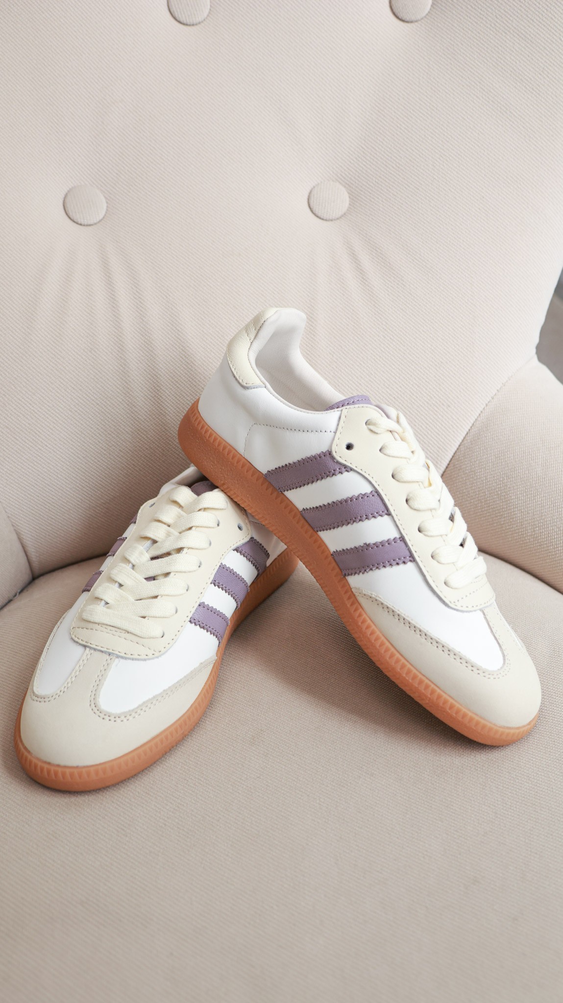 多巴胺洋气拼色三杠德训鞋（一口价）