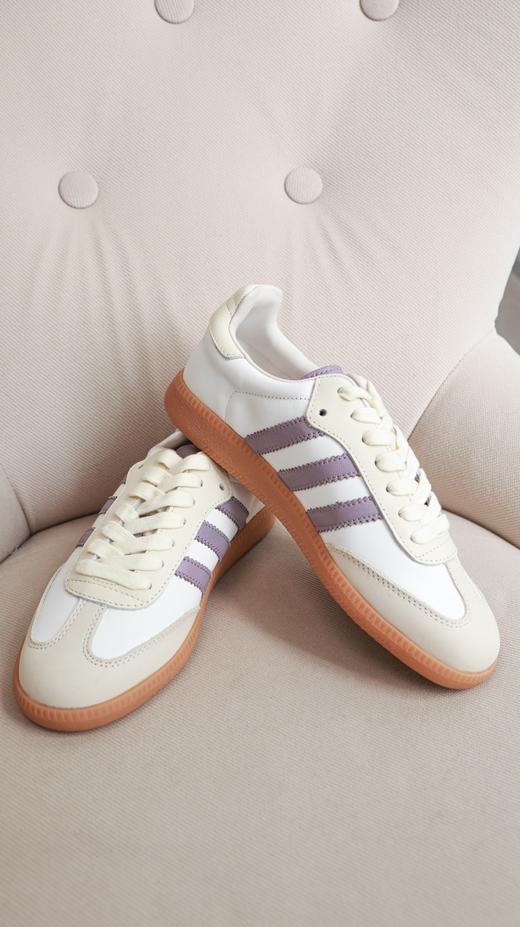 多巴胺洋气拼色三杠德训鞋（一口价） 商品图0