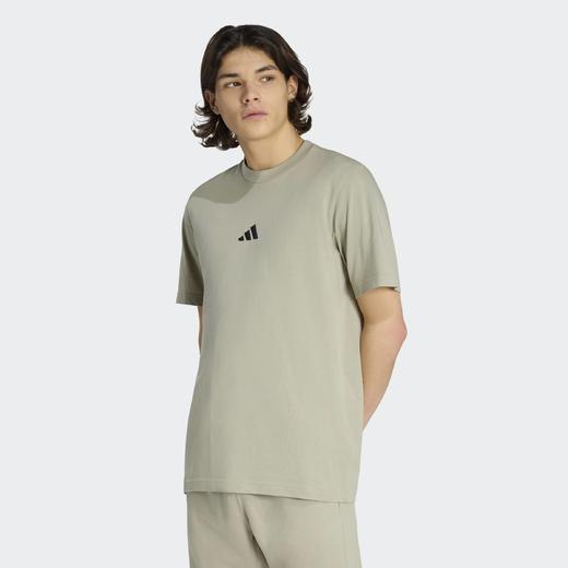 Adidas阿迪达斯SINGLE JERSEY T-SHIRT 男子纯棉运动休闲短袖T恤KC0905 商品图0