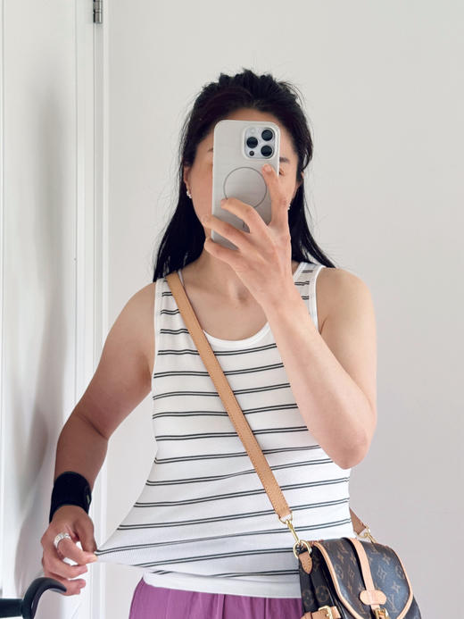 5A蚕丝抗菌--带胸垫一体式背心【包邮+三天无理由退换】 商品图7