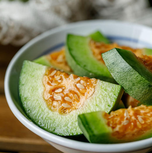 石家庄优选仓库速达，蜜小胖甜瓜，清脆爽口，香酥脆甜，瓜香四溢！净重5.5斤礼盒装 商品图5