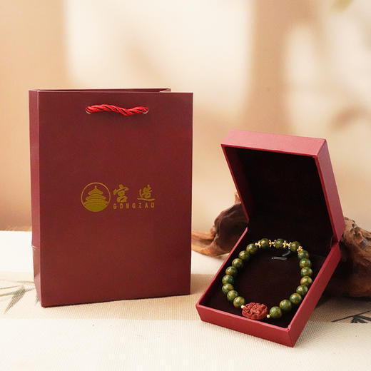 宫造 金缕含翠合香珠手串 春夏适宜yc0414002 商品图10