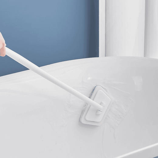 【福利❗️14.9抢4件套🔥浴室墙壁刷】卫生间瓷砖去污好物，长杆设计免弯腰省力，刷头贴合墙面易清洁，高效去除污垢泡沫，墙面瓷砖刷窗户玻璃海绵清洁去污保洁刷子QQ 商品图1