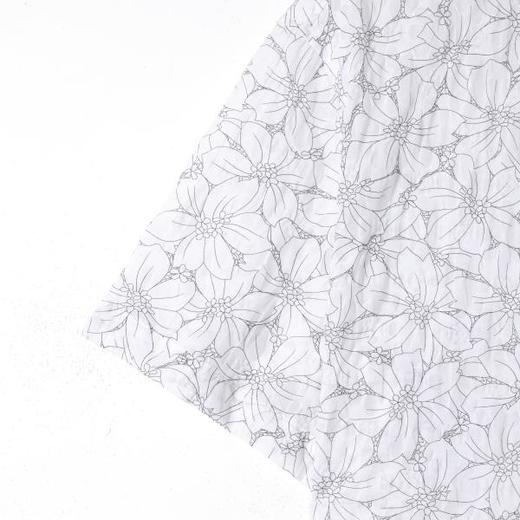 SDSA男装2026新款高贵轻奢日系简约满印植物花卉短袖衬衫百搭休闲 商品图1