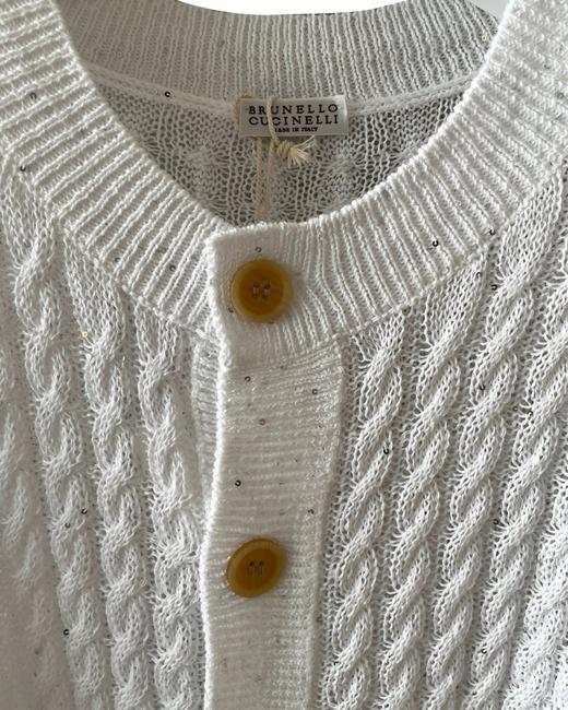 女款闪片针织开衫毛衣ba006 商品图1