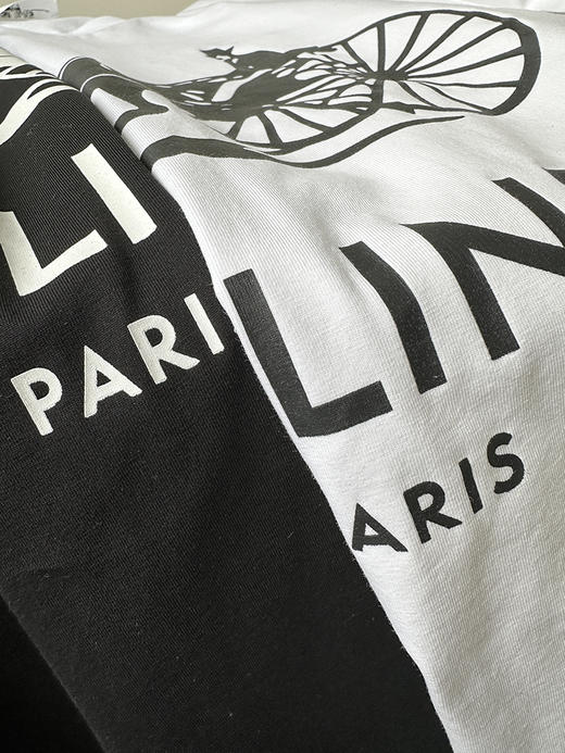 THS-限时 塞琳家 经典马车 logo印花 圆领短袖T恤2色 QH469 商品图6