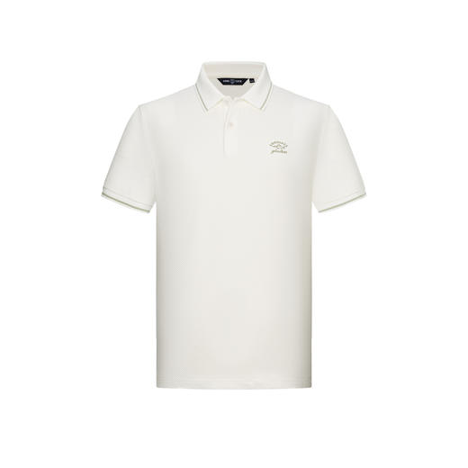 【莫代尔】德鲨浅绿色短袖上衣翻领T恤2026夏新款休闲男装POLO衫 商品图4