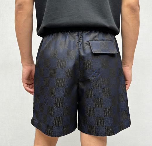 男款棋盘格纹短裤la 商品图3