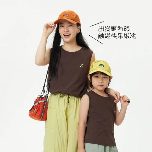 【春夏爆品】ACMEITEM爱棵米 户外亲子轻量速干运动背心健身合体无袖上衣女GAH2160067C /GAH3160097C 商品图3