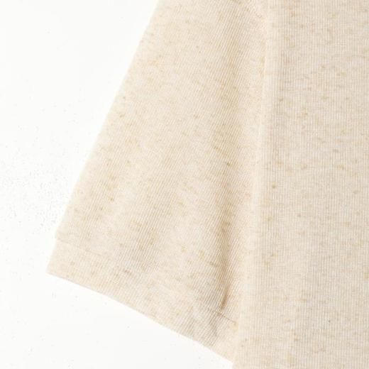 SDSA男装2026新款高贵轻奢简约日系纽扣翻领针织短袖T恤百搭时尚 商品图2