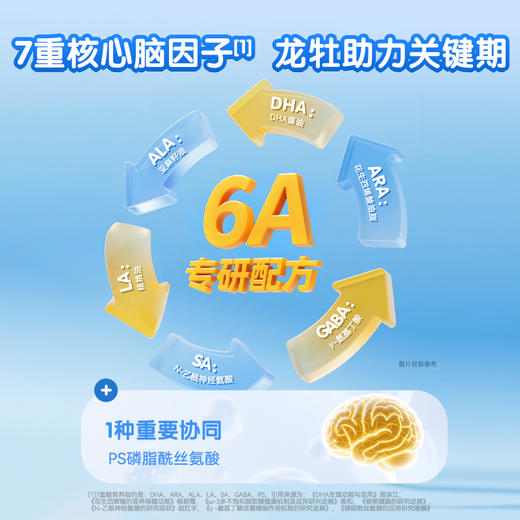 龙牡读书郎冲刺套餐：9盒GPC胆碱+12盒DHA 商品图8