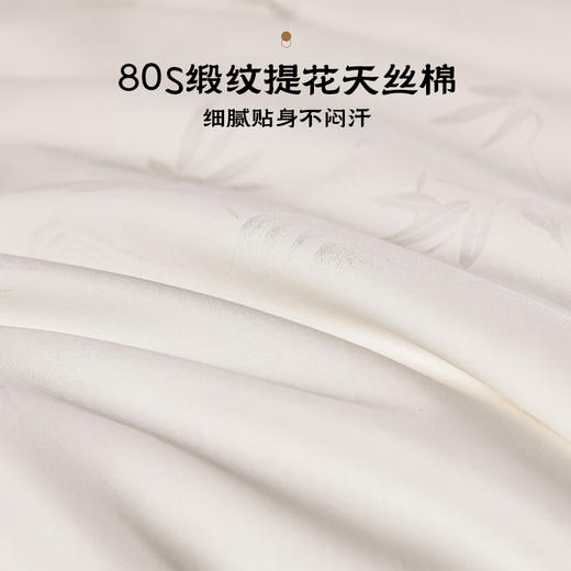多喜爱 婉颂清扬桑蚕丝被/冬被/子母被【100%桑蚕丝长丝】【80S提花天丝棉】【内外双A品质】【缎纹大提花工艺】【双层边&花边】【40CM检测开口】【皮箱包装】巴马桑蚕长丝 双宫茧丝 千米长丝 商品图2