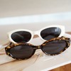 出片神器！复古猫眼框型【GM同款不规则形太阳镜】男女同款～✅TR超轻镜架很舒服不压鼻梁！偏光树脂镜片有效防紫外线🌞修饰脸型巨显瘦，明星同款 商品缩略图4