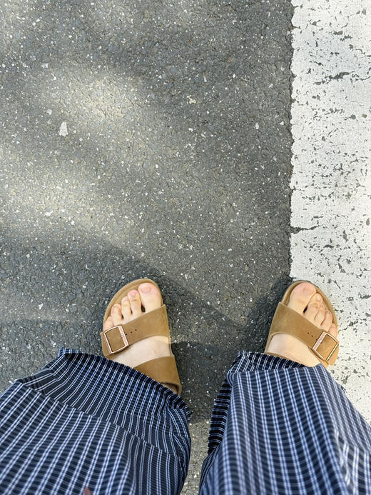 26夯货！夏+薄款｜撞色抽绳松紧腰格纹 茧型裤【包邮+三天无理由退换】 商品图6