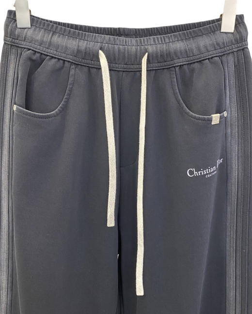 中性款印花休闲直筒长裤he010 商品图2