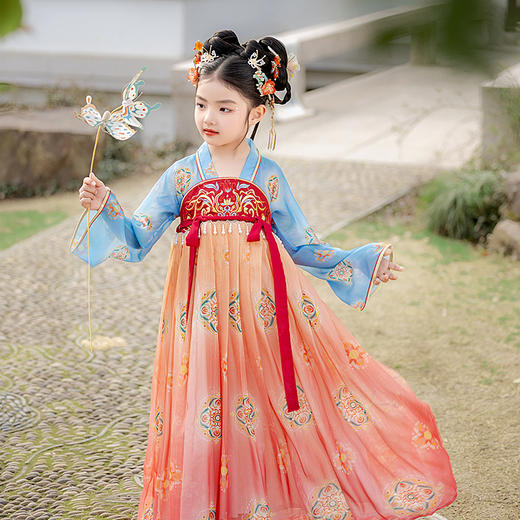 【团购】【苏城纪】汉服女童襦裙沐瑶 商品图9