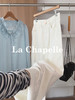 专柜实拍【露丝同款】拉夏贝尔/La Chapelle质感牛仔！复古单扣口袋后撞色标直筒阔腿白色净版牛仔裤 商品缩略图6