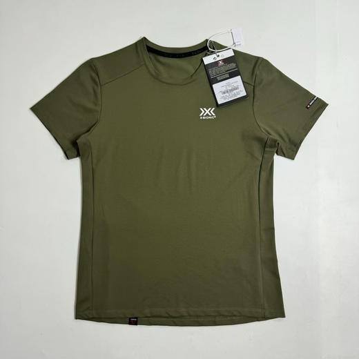 原单正品XB旷野男士短袖，主打舒适，

网状面料，超透气，炎热夏天，拒绝闷热，

除菌防臭，减少异味，立体裁剪，修身更百搭

军绿/黑色 S-XXL 商品图1