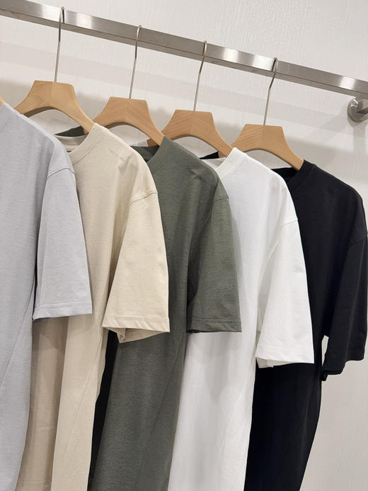 48-9 签约面料 右肩三箭头 速干防晒 立体剪裁 男士暴汗圆领短袖 商品图3