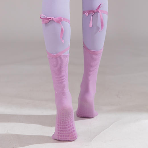 壁虎瑜伽【2512WZ458】多巴胺绑带防滑芭蕾袜【5天发货】 商品图3