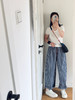 26夯货！夏+薄款｜撞色抽绳松紧腰格纹 茧型裤【包邮+三天无理由退换】 商品缩略图5
