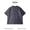 SDSA男装2026新款高贵轻奢美式复古励志英文印花T恤宽松短袖 商品缩略图4