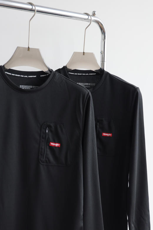 出口元单 v格 华夫格机能长袖  CX260 商品图5