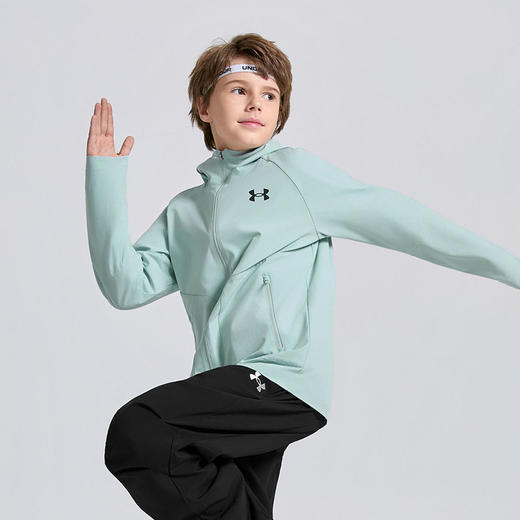 【XS专属-特惠福利】UnderArmour安德玛儿童 吸湿快干加内衬梭织外套 261322706 商品图4