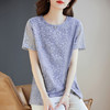 短袖蕾丝上衣女2026年夏季新款大码女装女士t恤宽松漂亮小衫高级 商品缩略图2