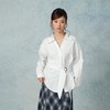 气质掐腰腰绳衬衫-纪念日百货门店同款170495077 商品缩略图1