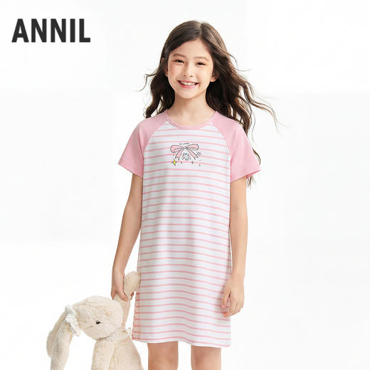 女童睡裙夏季新款安奈儿童装JG627792 商品图1