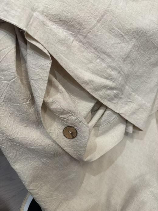 纯元！ZA*A HO ME简约可水洗亚麻被套，单被套！ 商品图13