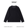 SDSA男装2026新款高贵轻奢半纽扣亨利领长袖T恤宽松圆领休闲上衣 商品缩略图4