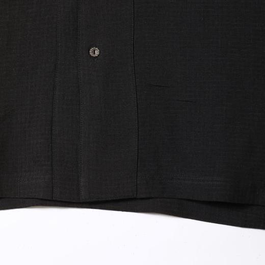 SDSA男装2026新款高贵轻奢韩版纯色双口袋翻领短袖T恤百搭宽松潮 商品图3