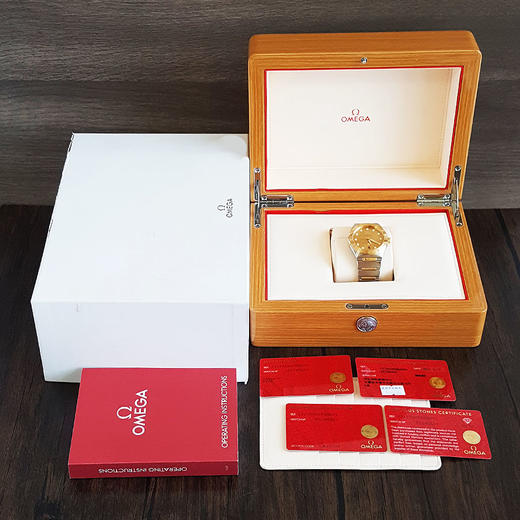 【95新】OMEGA 欧米茄131.20.39.20.58.001天文台认证同轴自动机械机芯日期显示39MM（男款）星座系列精钢/18K黄金310326NJT33 商品图1