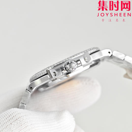 PDF百达翡丽 鹦鹉螺满天星5719系列 满钻鹦鹉螺 男士腕表 Nautilus 5719系列奢华满钻腕表 商品图4