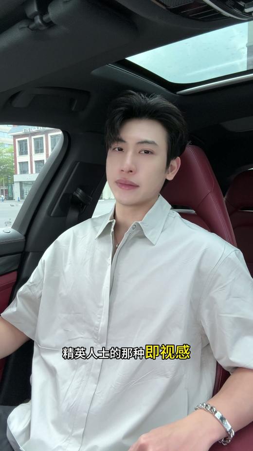 2623301SDSA男装2026新款高贵轻奢潮牌时尚纯色拉链翻领短袖衬衫宽松上衣 商品图0