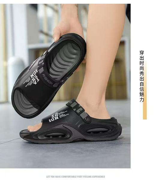 【轻奢柔软】男士凉鞋2025新款厚底踩屎感防滑户外开车两穿沙滩鞋 商品图1